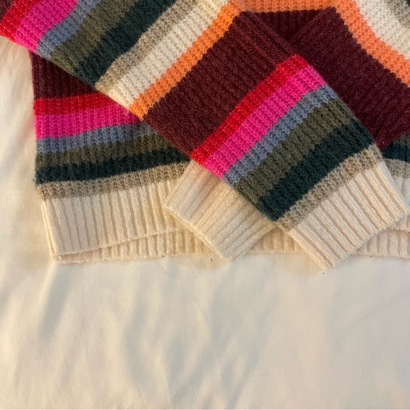 American Eagle - Soft, Colorful, Striped Sweater - Picture 6 of 8